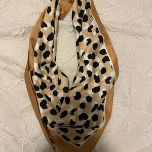 Polka Dot Silk Scarf